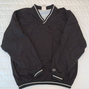 Men’s Rawlings nylon pullover windbreaker.